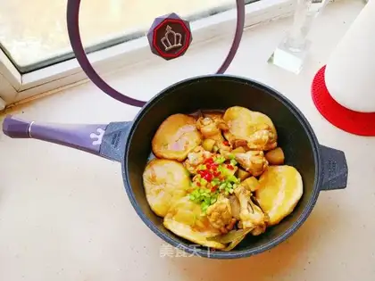 A pot chicken
