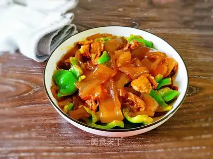 Pumping up green pepper