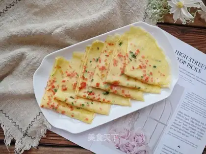 Onion omelet