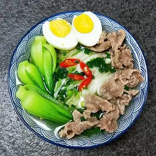 Fresh beef noodles