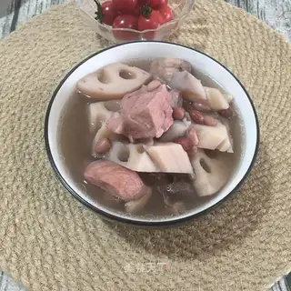 Lotus peanut stew ribs