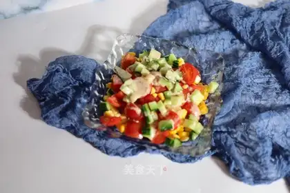 Corn cucumber salaf