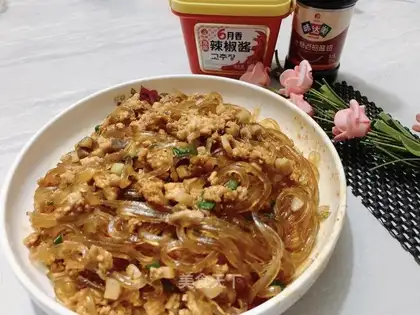 A meat powder fan