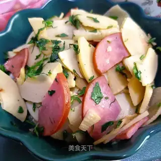 The ham and sausages of veggies