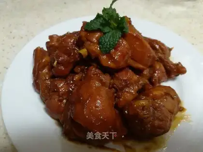Red rabbit leg