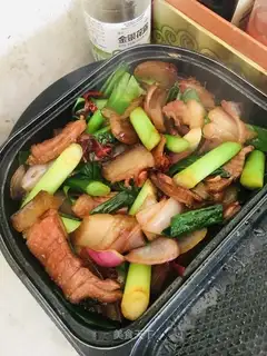 Garlic meat