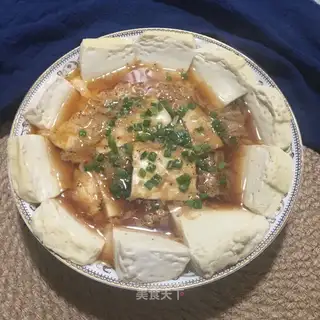 Egg shrimp skin, tofu