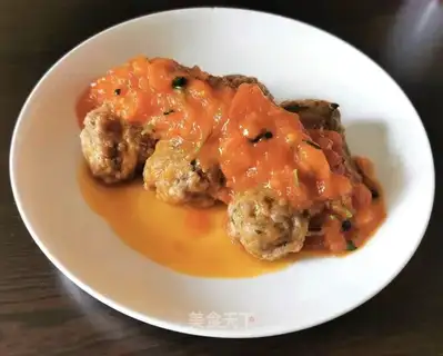 Sour meatballs
