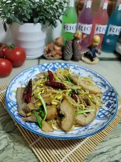 ♪ Scrambled soybeans ♪