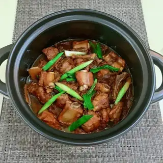 ♪ Dry bean horn ribs ♪