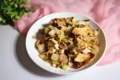 Bean tofu meat