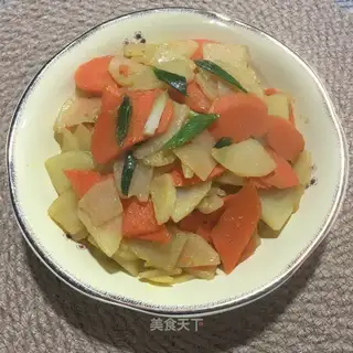 Potato chips with onion oil