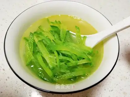 Fresh radish soup