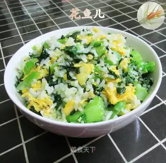 Chicken duck egg fried rice