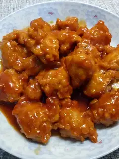 Sweet chicken meatballs