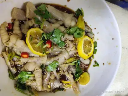 Lemonless chicken claws