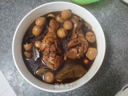 Chicken-legged quail eggs