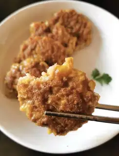 Fried shrimp meatloaf
