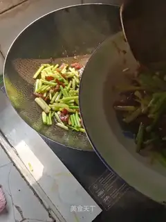Garlic fried meat