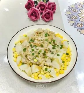Steamed corn from Mount Rafe