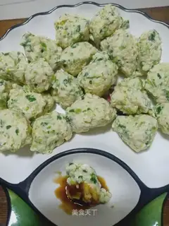 Handmade chicken chestballs