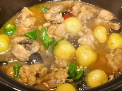Yellow chicken