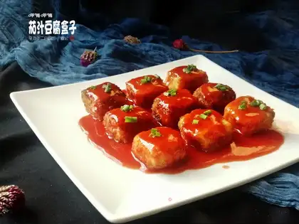 Cheese juice tofu box