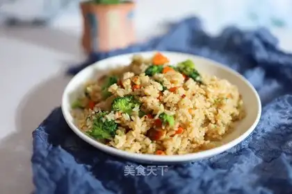 Carrot, saline, rice