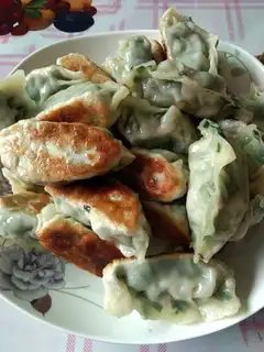 Porridge pork dumplings