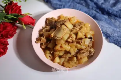 Steamed radish