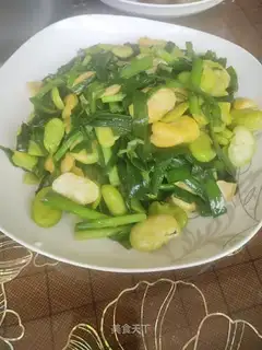 Scrambled beans