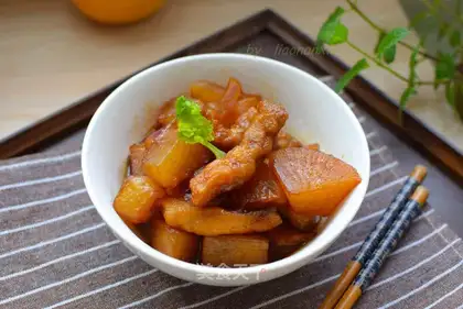 Carrot burns fish