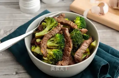 Beef with broccoli