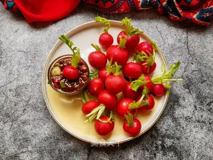 Cherry carrot sauce