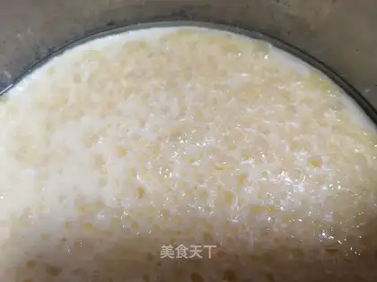 A steamed cake