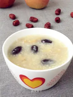 Apple date congee