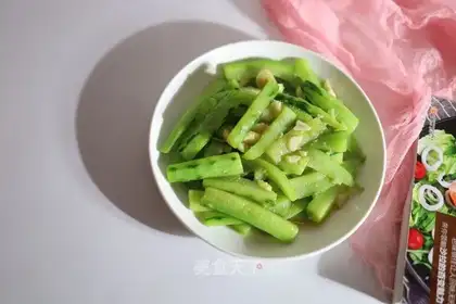 Fried cucumber