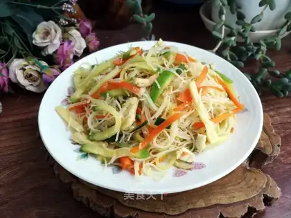 Triple tofu fried powder