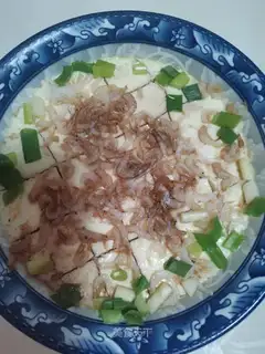 Shrimp chicken cake