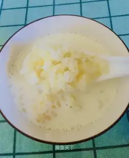 Milk and rice
