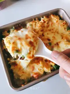 Eggs and vegetables