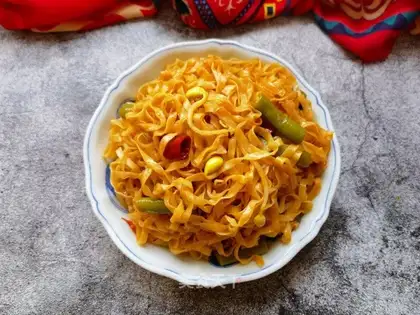 Soybeans horned halogen noodles