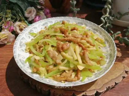 Double fried meat