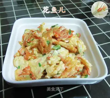 Shrimp fried eggs