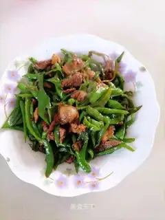 Chili fried meat