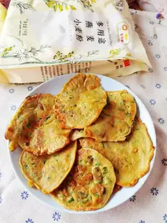 Beanfruit pancakes