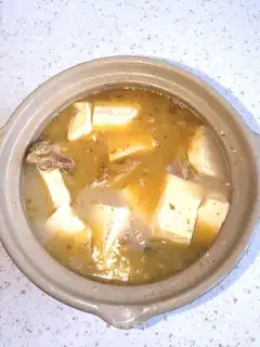 Fish tofu soup