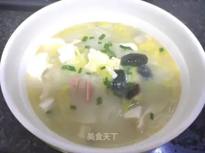 Dolls, tofu soup