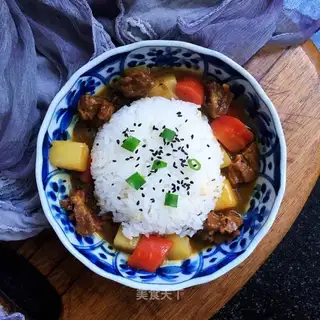 Onion beef curry