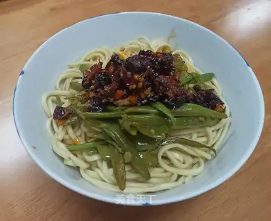 Beef sauce, bean bean wiring
